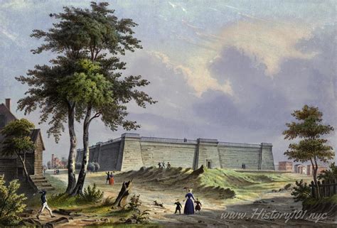 The Croton Reservoir Nyc In 1850