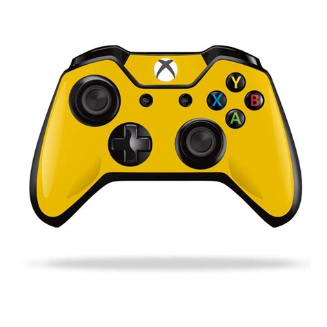 Xbox One Controller Golden Yellow Glossy Skin Wrap Decal