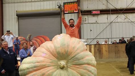 Winner Of Giant Pumpkin Competition Breaks Topsfield Fair Record