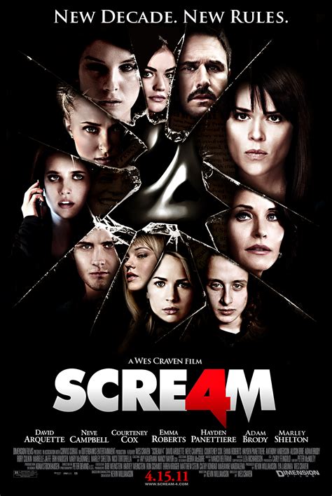 What The Scream 4 Poster Shouldve Been Like Scream Movie Horror