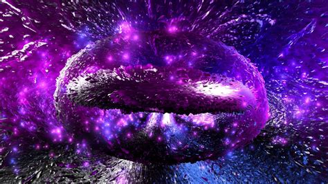 4k Torus Bubble Purple Blue Cool Moving Backgrounds Aavfx Youtube