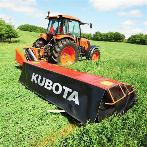 Kubota Dm Disc Mowers New For 2014 Bushcraft Skills Tractor