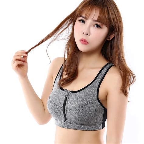 Women Shockproof Outwear Push Up Bra Sexy Full Cup Front Closure Tight