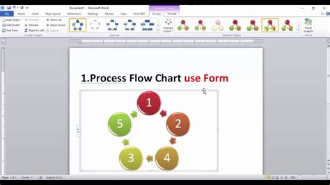 How To Draw A Chart On Word How To Draw Flow Chart With Microsoft Word