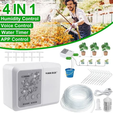 25pcs 10m33ft Garden Plant Self Automatic Watering Timer Wifi Auto