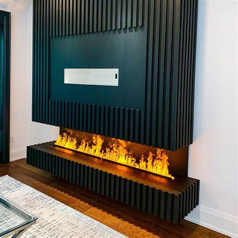 Customized Water Vapor Fireplace With Adjustable Colored Flames