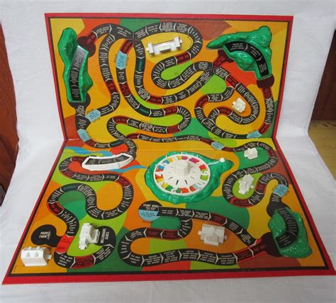 Vintage 1960 Milton Bradley The Game Of Life Art Linkletter Etsy