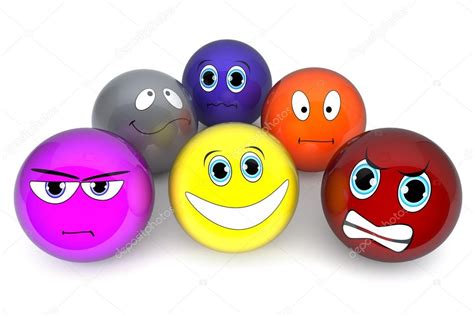 Set Of Smilies 3d Emoticons — Stock Photo © Pogotskyihk 111694084