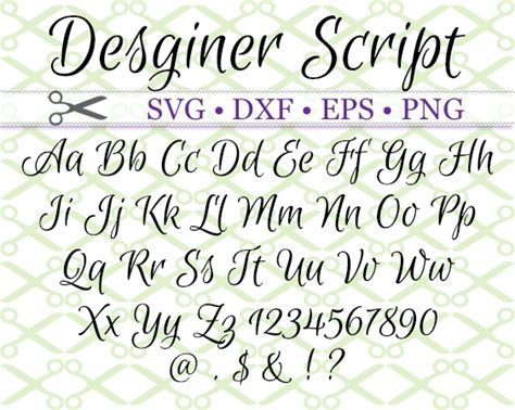 Designer Script Svg Font Lettering Fonts Lettering Alphabet Hand