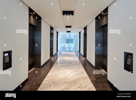 Interior Corridor With Granite Flooring 70 Mark Lane City Of London