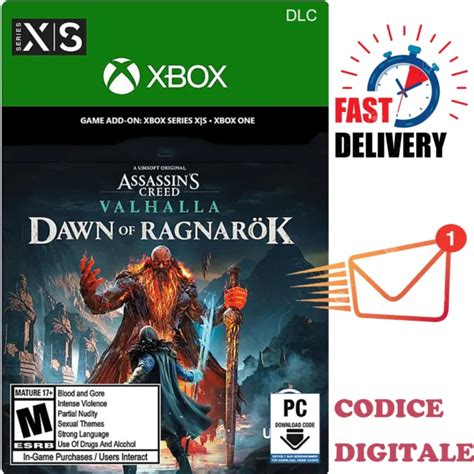 Assassin S Creed Valhalla Dawn Of Ragnarok Xbox One Series X S Codice
