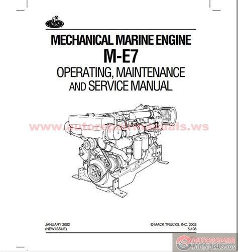 Mack mp7,mp8,mp10 engines overhaul part numbers reference guide vol 16013b.pdf. Mack Marin Engine M-E7 Operating, Maintenance & Service Manuals | Auto Repair Manual Forum ...