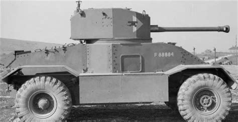 World War Ii The Aec Armored Car Pretended To Be A Tank
