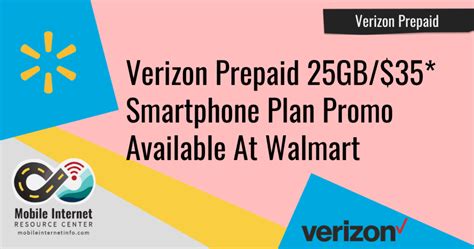 Verizon Prepaid 25gb Smartphone Plan With Mobile Hotspot For 35 At