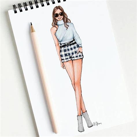 23 Easy How To Draw Easy Fashion Sketches For Girls Creative Sketch