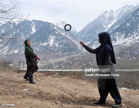 Kashmiri School Kids Playing During Recess Photos And Premium High Res