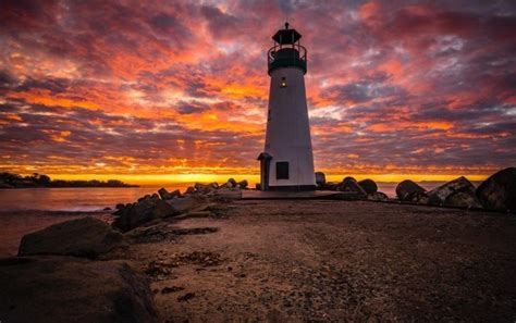 Lighthouse Santa Cruz Calif By Jsphotos Lamp Cupolas Lighthouse