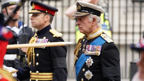 Discover The Medals Worn By King Charles III At The Queens Funeral