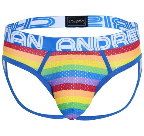 Andrew Christian Jockstrap Pride Mesh Frame Jock W Almost Naked