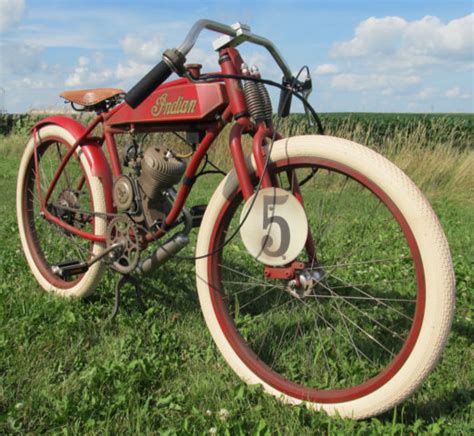 Board Track Racer Vintage Replica Motorcycle Flat Track Indian Harley