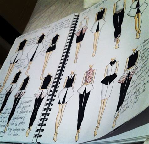 Fashion Sketch Book Collection Fashion Inspiration Design