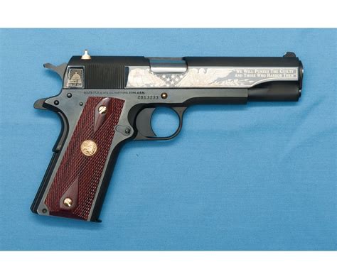 Limited Edition Colt Model 1991a1 America Remembers 911 Tribute