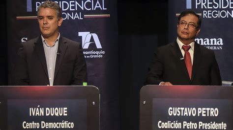 Elecciones En Colombia Tres Diferencias Irreconciliables Entre Iván