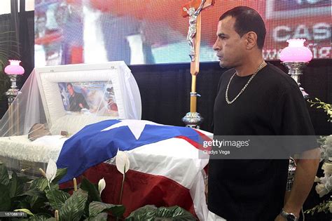 Francisco Weeps For His Brother Hector Macho Camacho In A Public