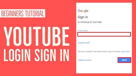 Login How To Login To Youtube In 2 Minutes Youtube Login