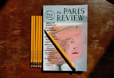 the paris review writers on pencils