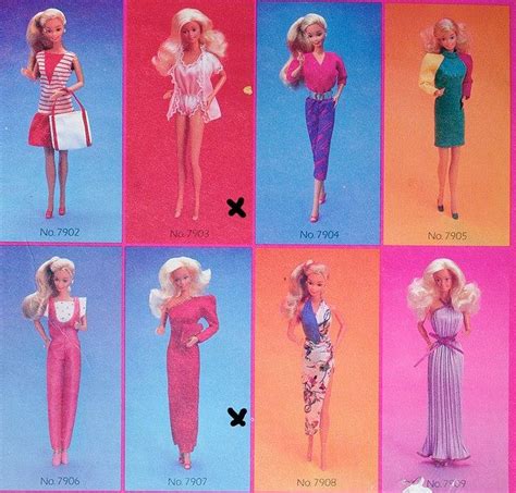 Barbie Fashion 80s Style Barbie Fashion 1980s Barbie Vintage