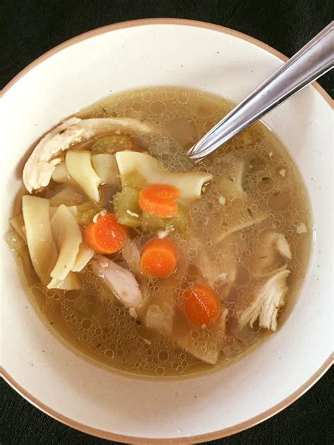Slow Cooker Chicken Noodle Soup Recipe Whole Chicken