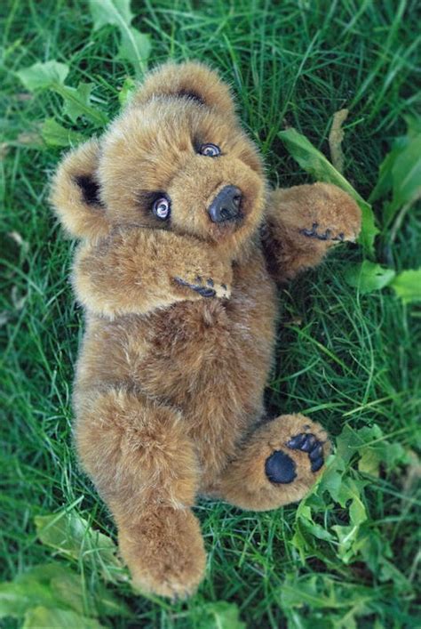 Realistic Brown Teddy Bear By Maria Trotsenko Tedsby