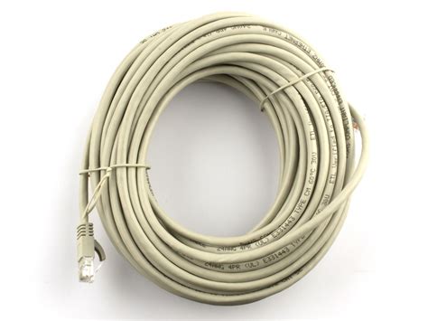 Cat5e network cables also called cat5e patch ethernet cables used for network cabling, includes snagless, shielded, crossover, and more. 50 FT Booted CAT6 Network Patch Cable - Gray | Computer ...