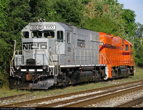 Nictd 1000 Chicago Southshore And South Bend Railroad Emd Gp38 2 At Gary