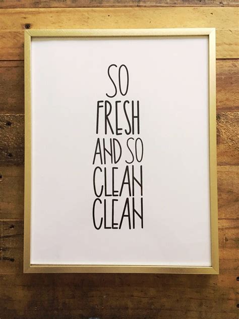 So Fresh And So Clean Clean Print Outkast Hand Lettered Etsy