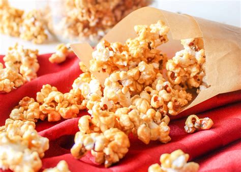 Microwave Caramel Popcorn Chocolate With Grace