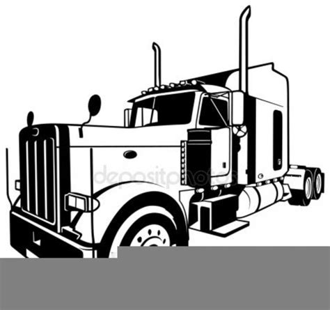 Trucks Freightliner Clipart Free Images At Vector Clip