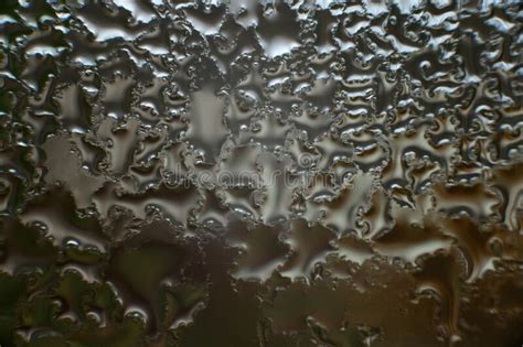 close up of condensation with water drops on glass stock image image of droplet clean 264009841