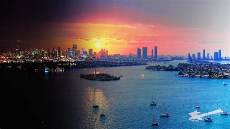Miami Sunset Wallpapers Top Free Miami Sunset Backgrounds