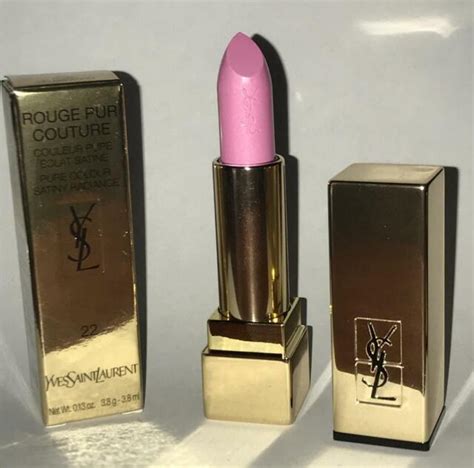 Yves Saint Laurent Rouge Pur Couture Lipstick 22 Pink Celebration Nib
