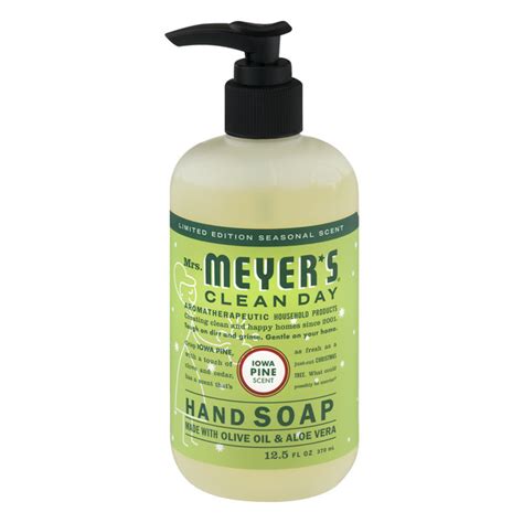 Save On Mrs Meyers Clean Day Liquid Hand Soap Iowa Pine Pump Order