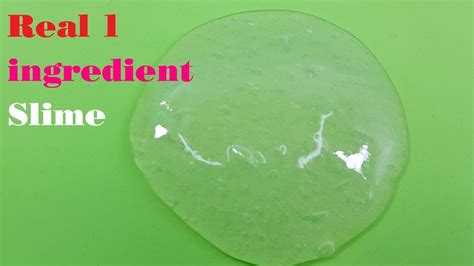 Real 1 Ingredient Slimeonly Gohnsons Baby Washeasy Slime Recipeno