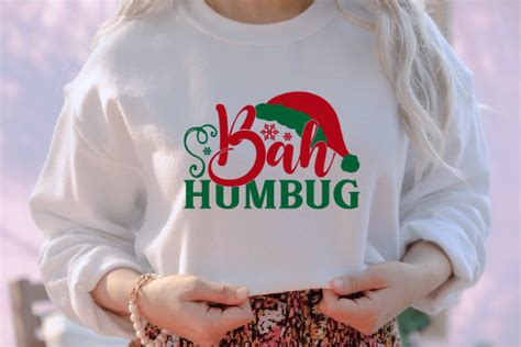 Bah Humbugchristmas Svg Graphic By Svg Store 2 · Creative Fabrica