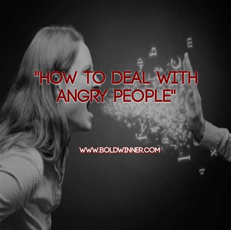 How To Deal With Angry People Punchtechnique6