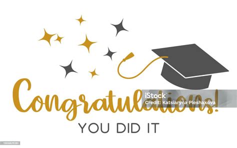 Graduation Congratulations At School University Or College Trendy