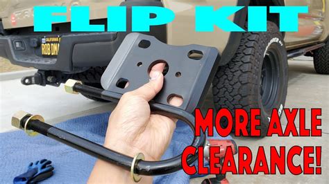 Get More Clearance With A U Bolt Flip Kit For Offroading Overlanding