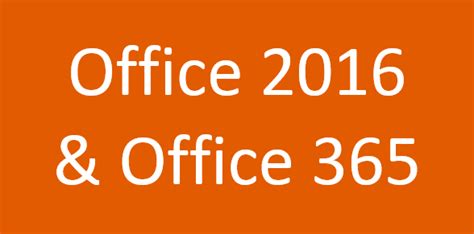 Office 2016 New Features The Software Pro