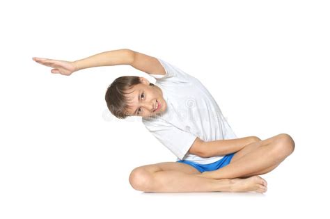 Teenage Boy Exercising Yoga Stock Image Image Of Human Hand 41578183