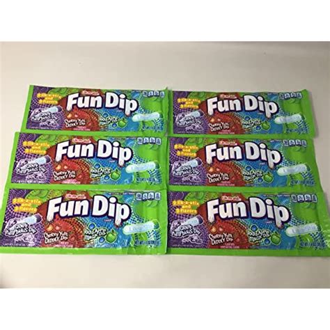 Fun Dip 3 Flavor Pack Fun Dip Razzapple Magic Dip Cherry Yum Diddly